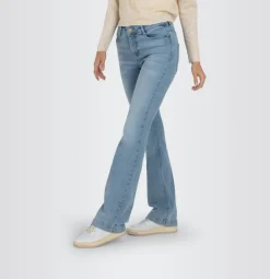 MAC Jeans*JEANS - DREAM BOOT, Authentic mega flex Blau
