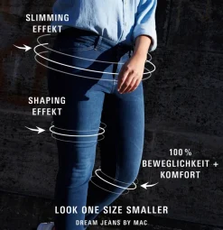 MAC Jeans*JEANS - DREAM SKINNY, Dream denim blau1