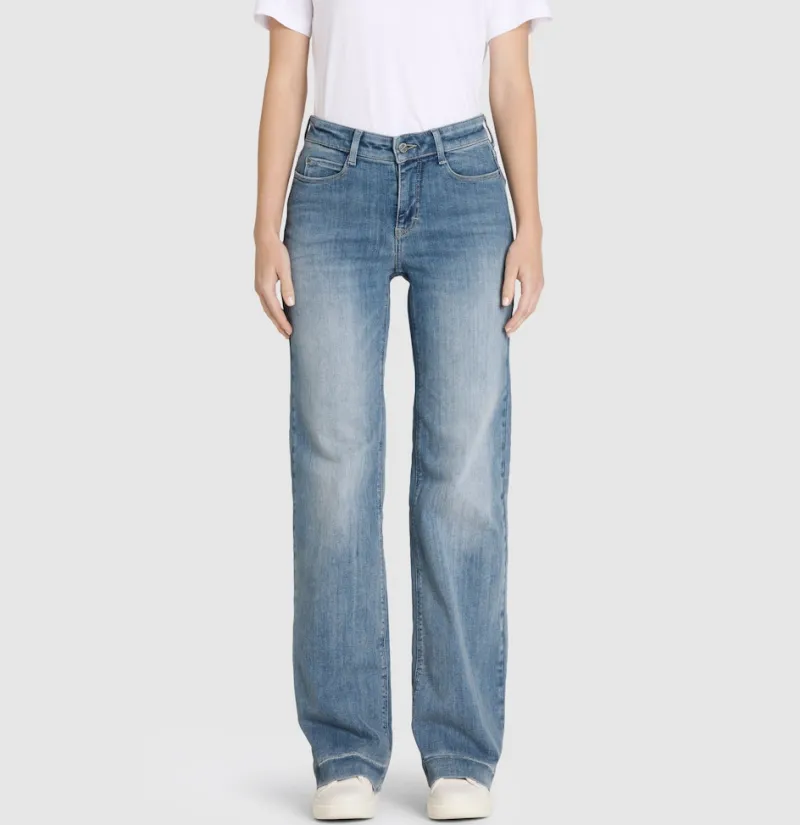MAC Jeans*JEANS - DREAM WIDE, Authentic mega flex Blau