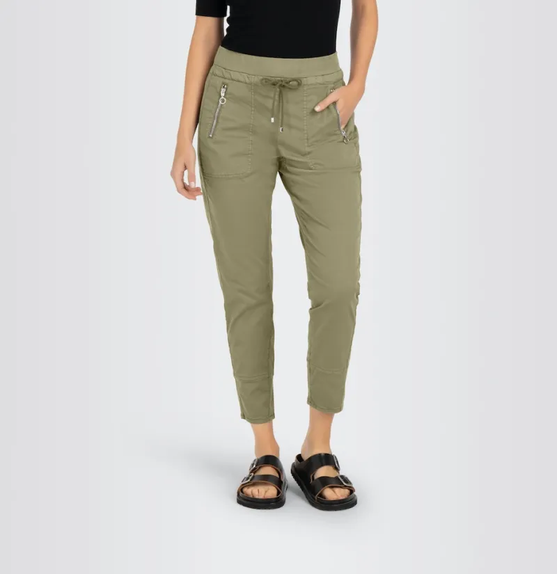 MAC Hosen*JEANS - EASY, Authentic stretch gabardine Grün