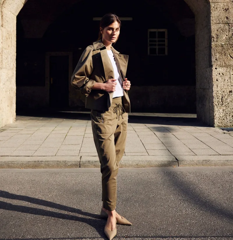 MAC Hosen*JEANS - EASY, Authentic stretch gabardine Grün