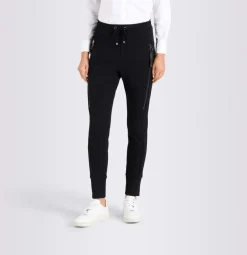 MAC Hosen*JEANS - FUTURE, Stretch ribbon Schwarz
