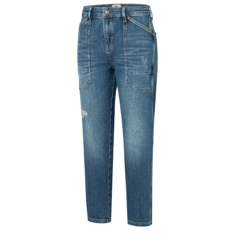 MAC Jeans*JEANS - IOWA, Auth. comfort vintage denim Blau