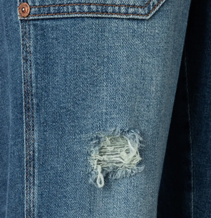 MAC Jeans*JEANS - IOWA, Auth. comfort vintage denim Blau