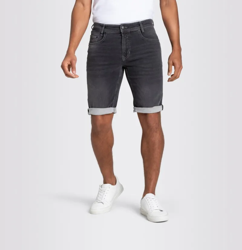 MAC Shorts|Big Boys*JEANS - Jogn Bermuda, Light Sweat Denim grau4