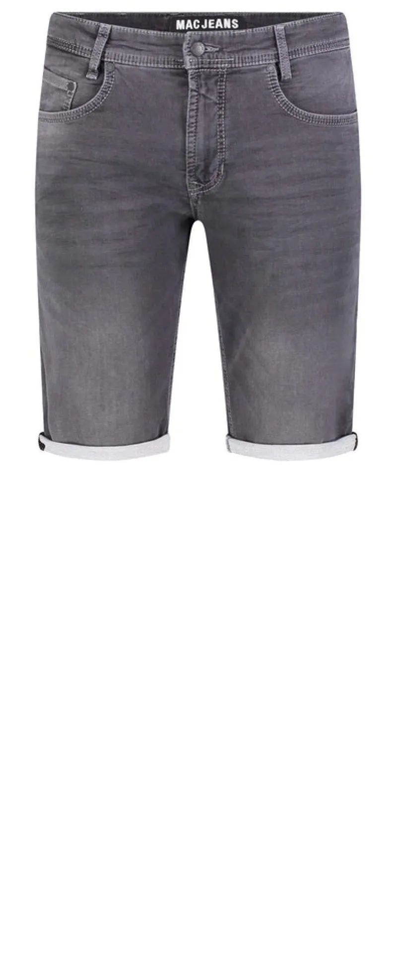 MAC Shorts|Big Boys*JEANS - Jogn Bermuda, Light Sweat Denim grau4