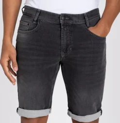 MAC Shorts|Big Boys*JEANS - Jogn Bermuda, Light Sweat Denim grau4
