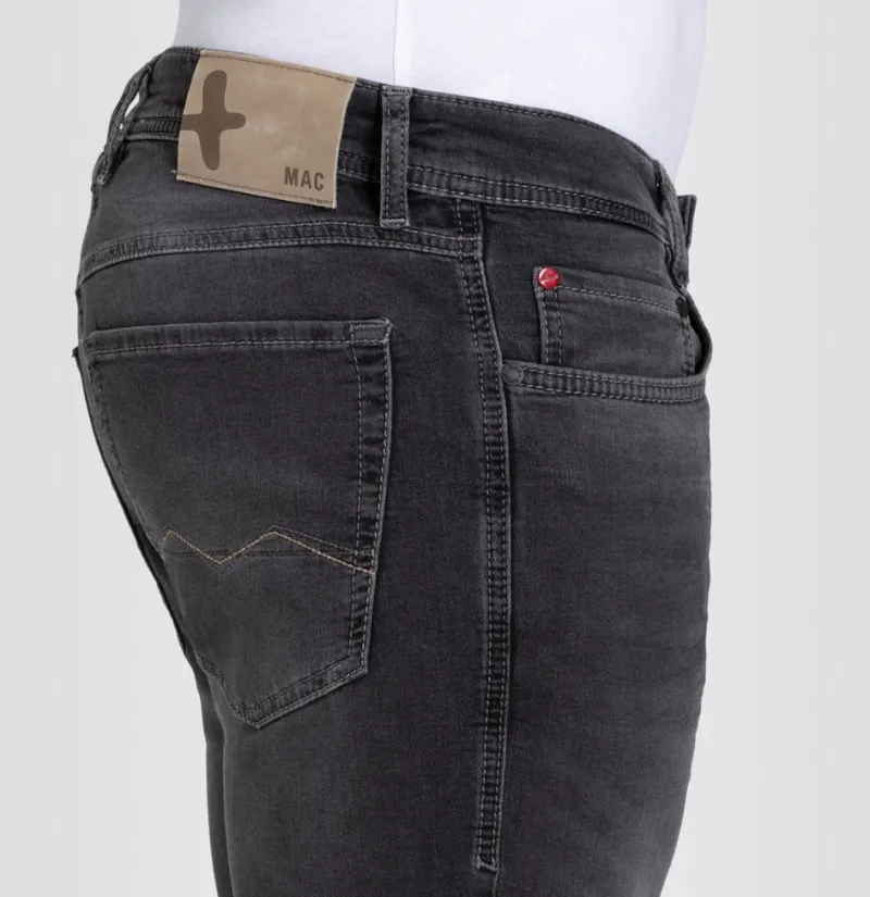 MAC Shorts|Big Boys*JEANS - Jogn Bermuda, Light Sweat Denim grau4