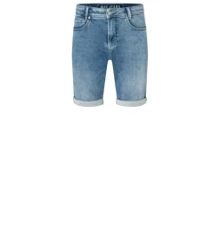 MAC Shorts|Big Boys*JEANS - Jogn Bermuda, Light Sweat Denim blau4