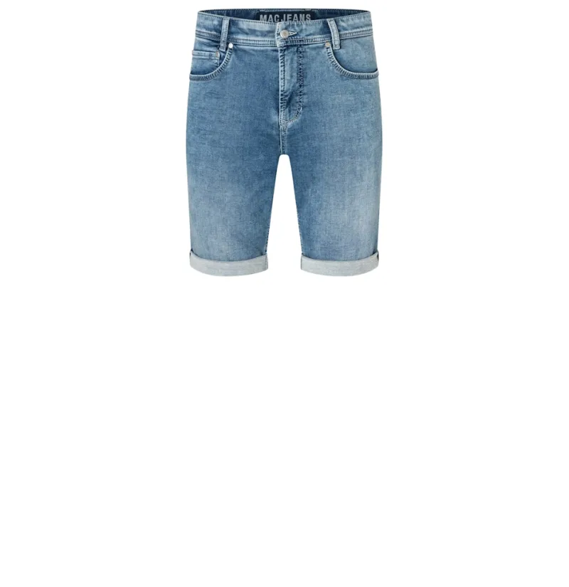MAC Shorts|Big Boys*JEANS - Jogn Bermuda, Light Sweat Denim blau4