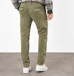 MAC Hosen|Big Boys*JEANS - Lennox Cargo , Canvas Stretch Grün