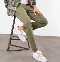 MAC Hosen|Big Boys*JEANS - Lennox Cargo , Canvas Stretch Grün