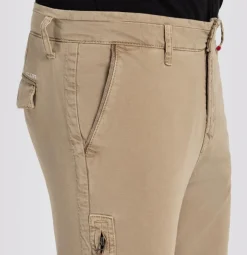 MAC Hosen|Big Boys*JEANS - Lennox Worker, Canvas Stretch Braun