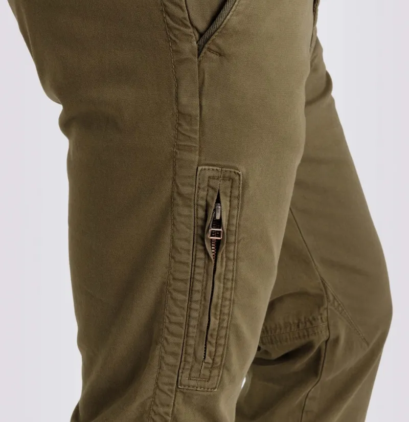 MAC Hosen|Big Boys*JEANS - Lennox Worker, Canvas Stretch Grün