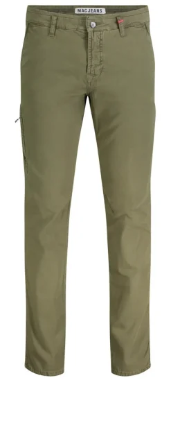 MAC Hosen|Big Boys*JEANS - Lennox Worker, Canvas Stretch Grün