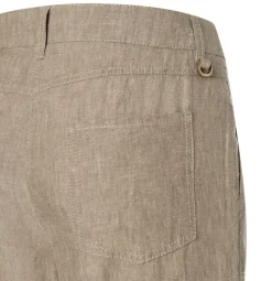 MAC Hosen*JEANS - NORA, Pure linen Braun