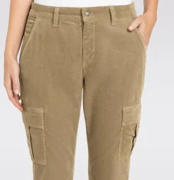 MAC Hosen*JEANS - RICH CARGO, Baby soft corduroy Grün