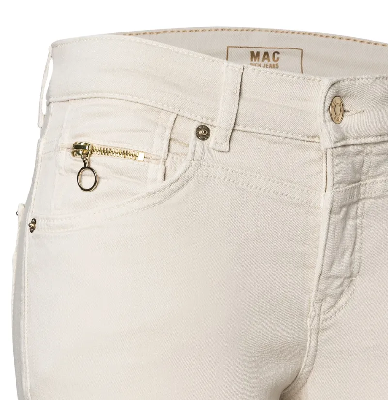 MAC Jeans*JEANS - RICH SLIM, Light authentic denim Beige