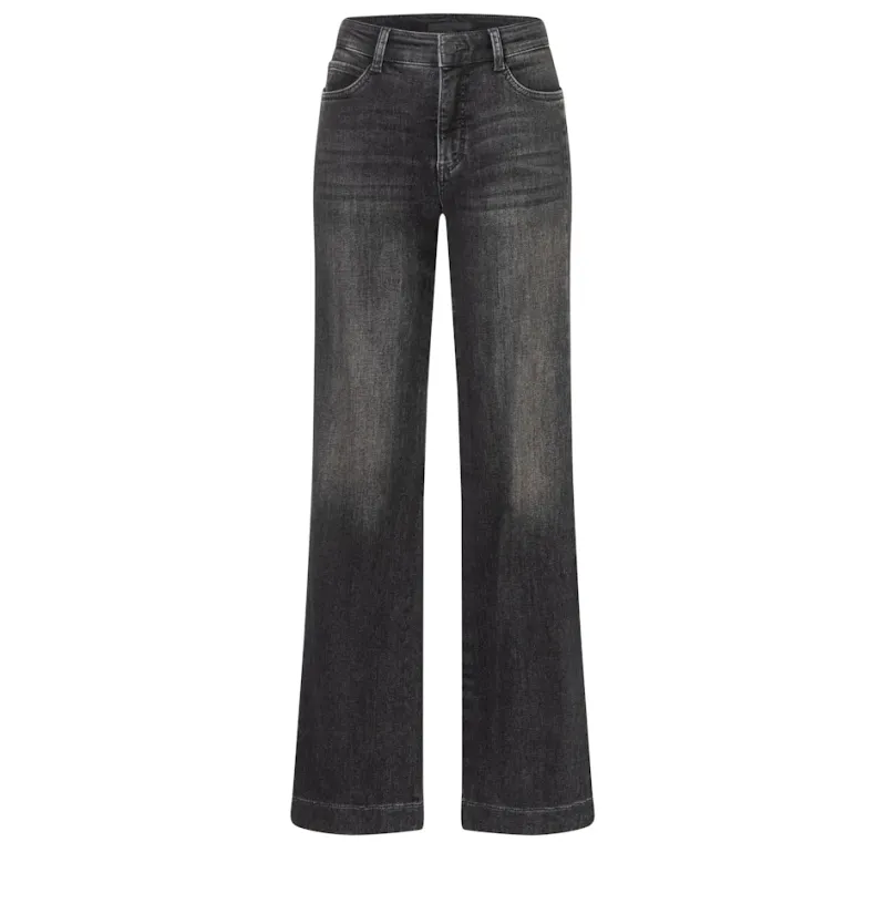 MAC Jeans*JEANS - WIDE, Authentic Stretch Denim Schwarz