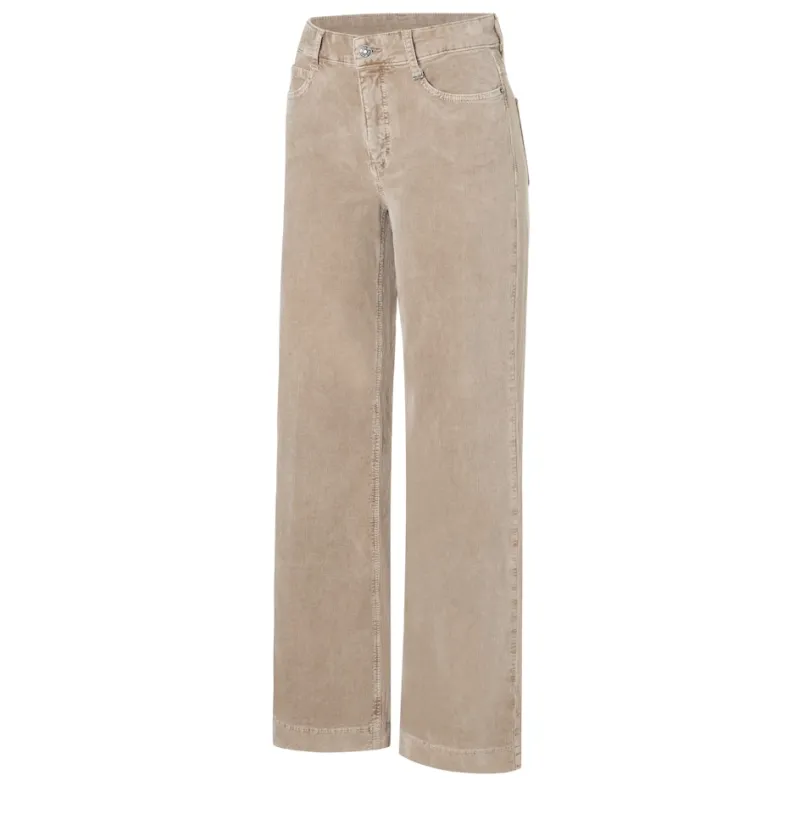 MAC Hosen*JEANS - WIDE, Baby soft corduroy Beige