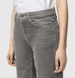 MAC Hosen*JEANS - WIDE, Baby soft corduroy Grau