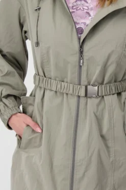 Monari Jacken*Mantel mit Gürtel sage