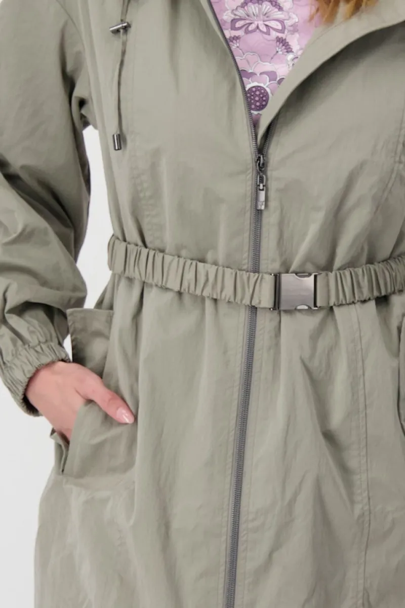Monari Jacken*Mantel mit Gürtel sage