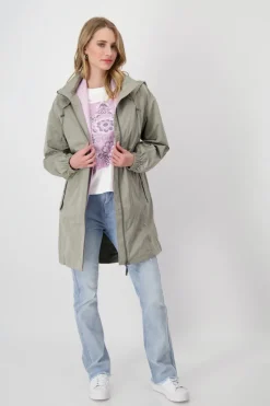 Monari Jacken*Mantel mit Gürtel sage