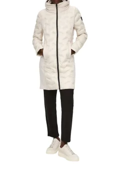 s.Oliver Jacken*Mantel mit Kapuze im Kragen creme