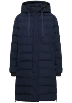 Cecil Jacken*Mantel mit nahtloser Steppung dark navy blue