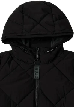 Cecil Jacken*Mantel mit Rucksack Strings Black