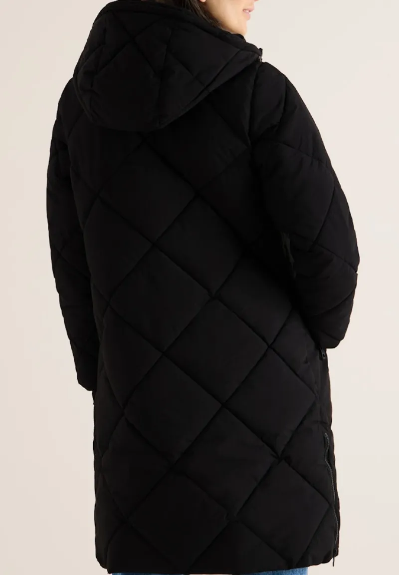 Cecil Jacken*Mantel mit Rucksack Strings Black