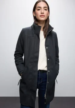 Street One Jacken*Mantel mit Strickdetails obsidian blue