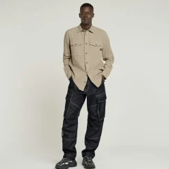 G-star Raw Hemden*Marine Slim Shirt ls vintage khaki gd