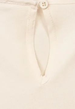 Street One Shirts*Materialmix Basic Shirt lucid white