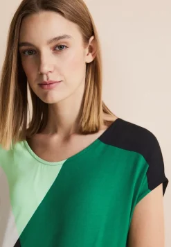 Street One Shirts*Materialmix Printshirt fresh spring green