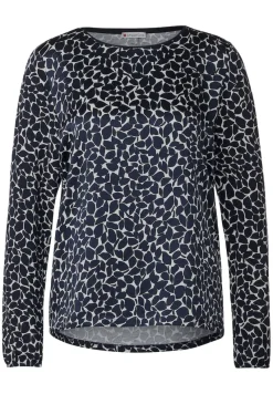 Street One Shirts*Materialmix Shirt deep blue