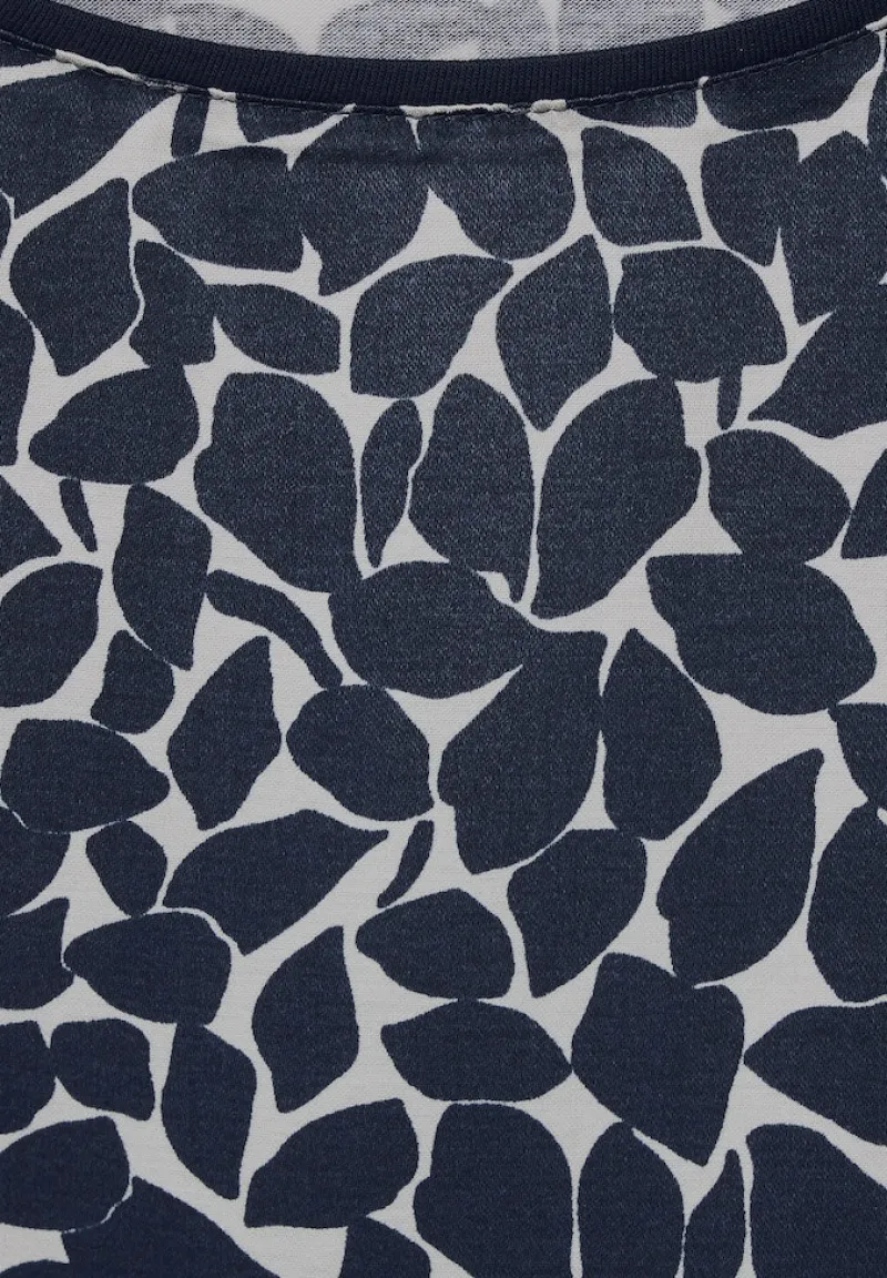 Street One Shirts*Materialmix Shirt deep blue