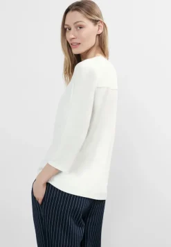 Cecil Shirts*Materialmix Shirt vanilla white