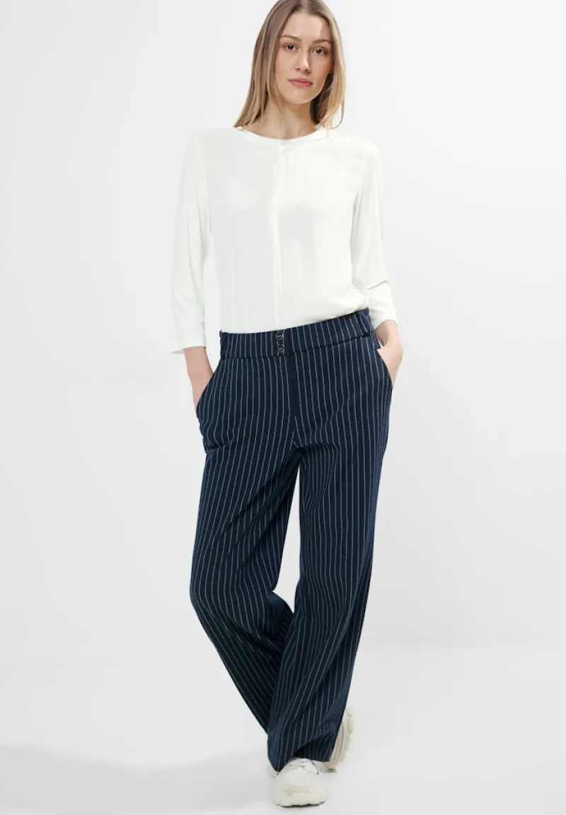 Cecil Shirts*Materialmix Shirt vanilla white