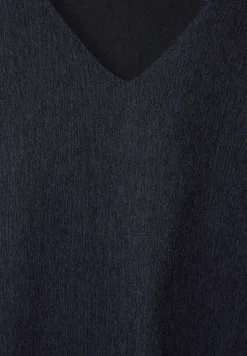 Street One Shirts*Materialmix T-Shirt deep blue