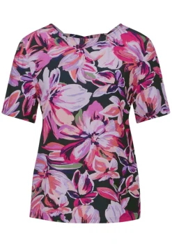 Street One Shirts*Materialmix T-Shirt magnolia pink