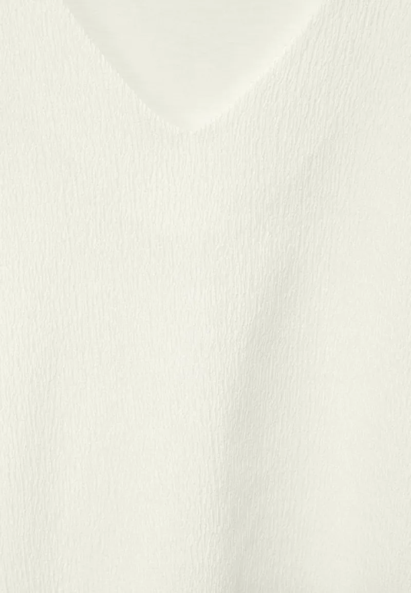 Street One Shirts*Materialmix T-Shirt off white