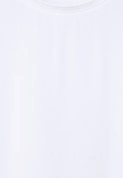 Street One Shirts*Materialmix T-Shirt white