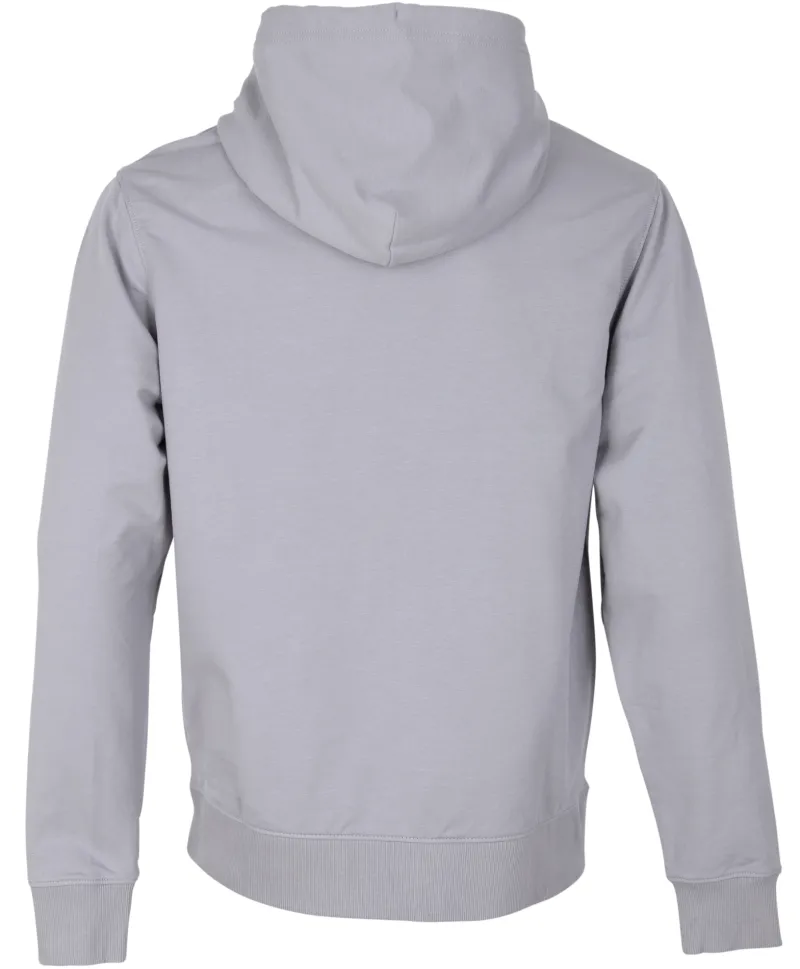Calvin Klein Pullover & Sweatshirts*MATT SHINE SPLIT LOGO HOODIE grey fog