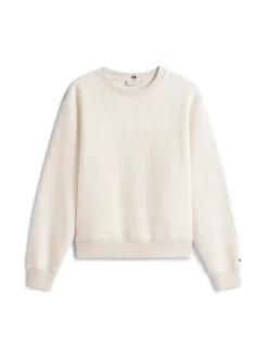 Tommy Hilfiger Pullover & Sweatshirts*MDRN REG CORP LOGO C-NK SWTSHRT heather oatmilk