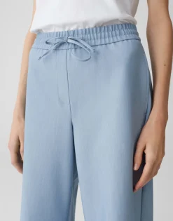 Opus Hosen*Melane urban oxford blue