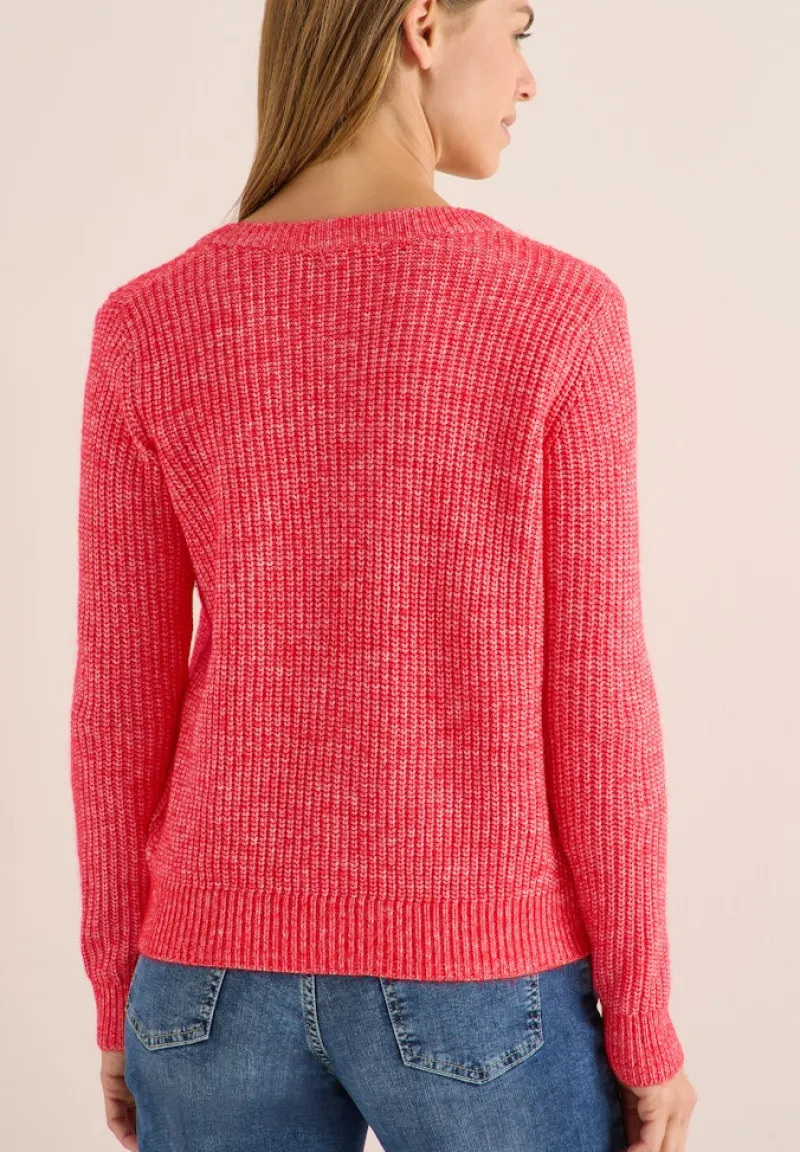 Cecil Pullover & Sweatshirts*Melange Cardigan fiery red melange
