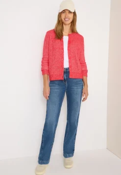 Cecil Pullover & Sweatshirts*Melange Cardigan fiery red melange