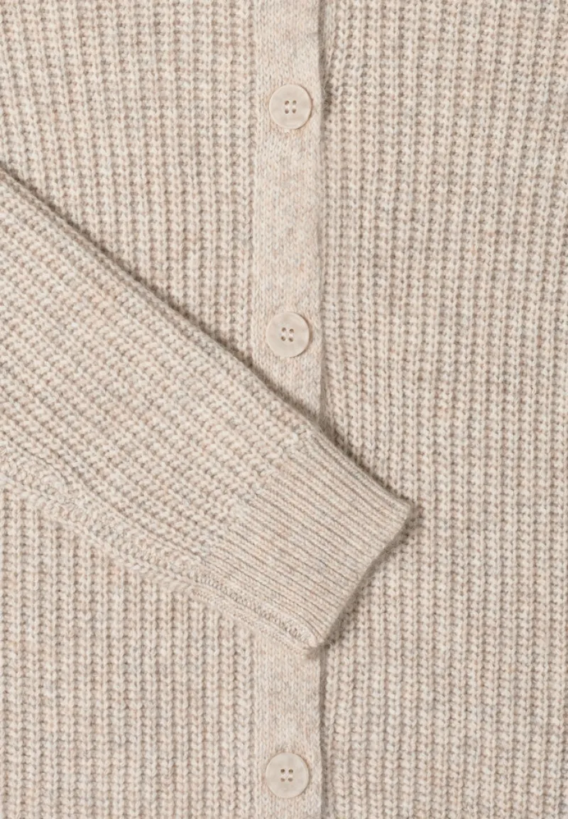 Cecil Pullover & Sweatshirts*Melange Cardigan toffee cream melange